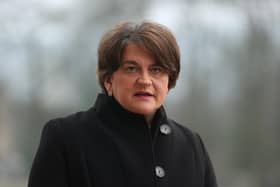 First Minister, Arlene Foster.
