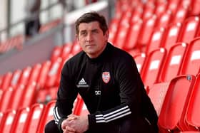 Declan Devine, Derry City manager.