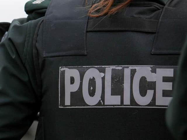 PSNI raid.
