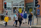 Shoppers in Derry’s city centre (file picture). DER2027GS - 017