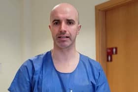 GP Associate Medical Director at the Western Trust Dr Ciaran Mullan. (Photo by Susan Cooke)
