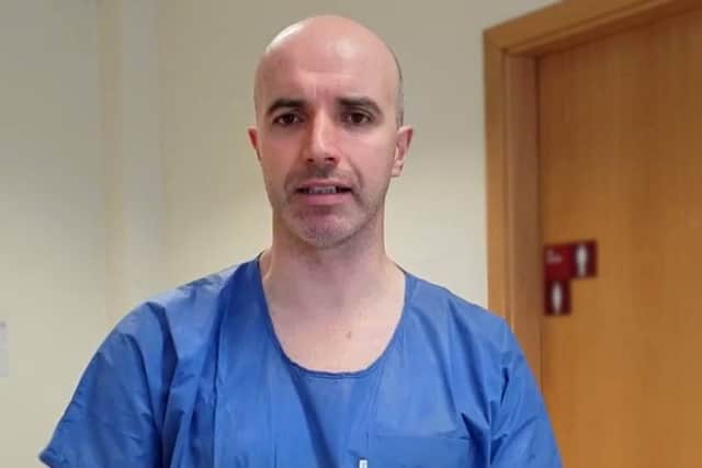 GP Associate Medical Director at the Western Trust Dr Ciaran Mullan. (Photo by Susan Cooke)