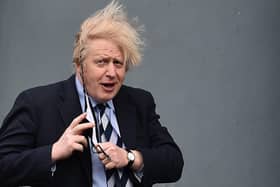 Prime Minister Boris Johnson pictured during his visit to Northern Ireland last week. (Photo: PA Wire)