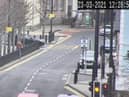 Strand Road reopened shortly after noon.