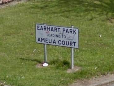 The incident occurred at Earhart Park.