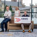 AUGUST 2020: From Left to Right - Launching the Cross-Border Workers Coalition set up to tackle remote working tax rules for cross border workers is Paul Quinn, Sinead Logue and Conor Dowds.