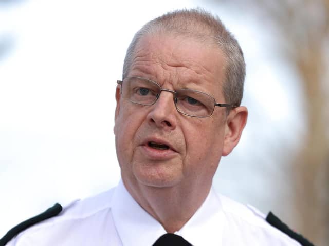 PSNI Chief Constable, Simon Byrne.