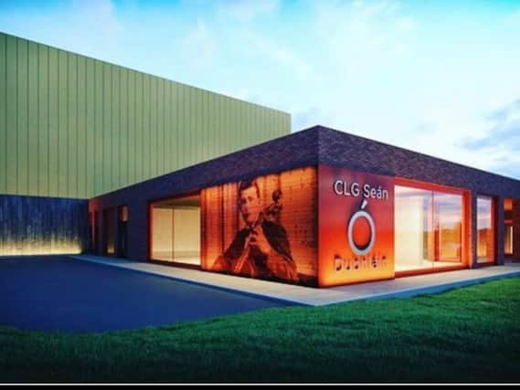 An artists impression of how Sean Dolan's new clubhouse will look after the £2MILLION development.