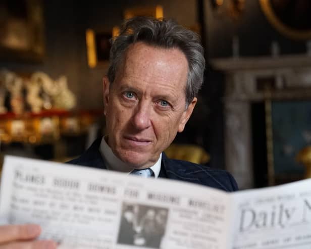 The documentary is presented by Richard E Grant