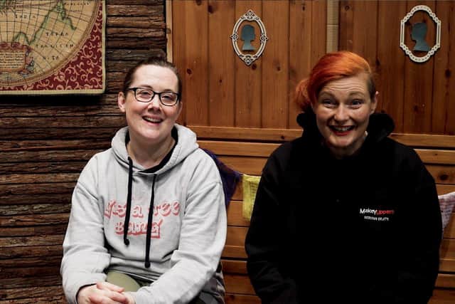 Makeyuppers, is run by Gemma Walker-Farren and Sorcha Shanahan in Derry