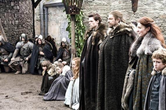 The first episode introduced us to the Stark family.