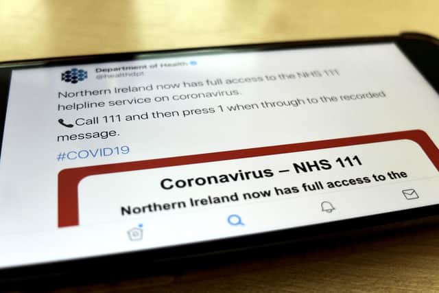 There is currently just one confirmed case of COVID-19 in the north of Ireland. (Photo: JPI Media/Andrew Quinn).