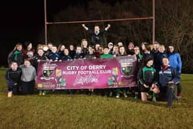City of Derry Ladies have seen a big upsurge in the numbers joining their underage set-up.
