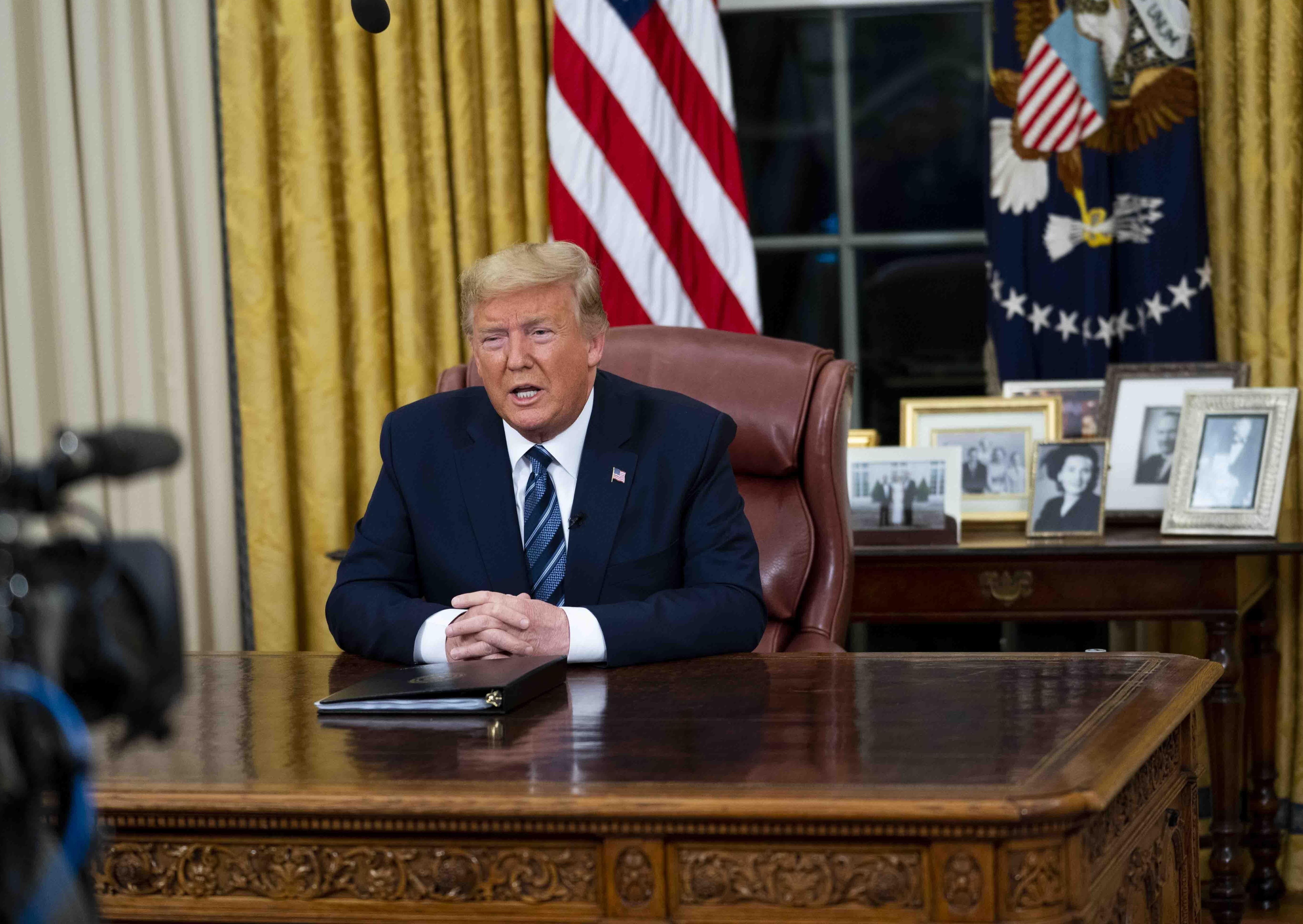 Donald Trump Suspends Travel Between Us And Continental Europe
