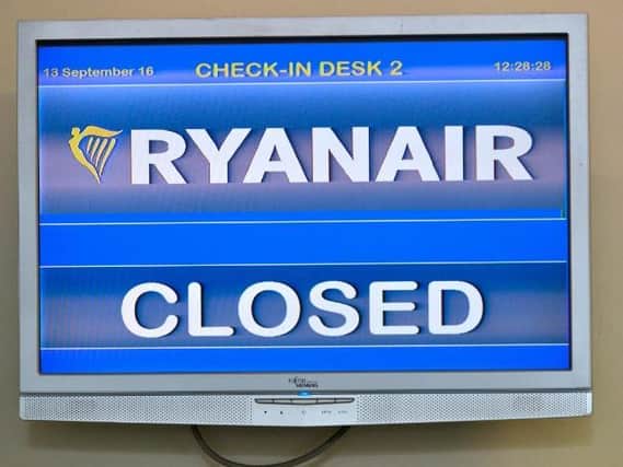Ryanair to reduce seat capacity.