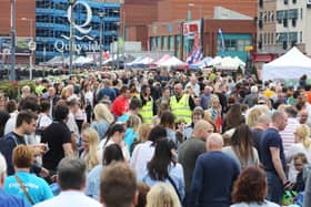 Foyle Maritime Festival 2018. Crowds on Derry Quay. The 2020 festival is now under review. (PIcture Lorcan Doherty)