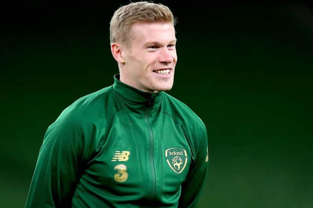 Ireland's James McClean was anxious to give something back to the League of Ireland that gave him so much.