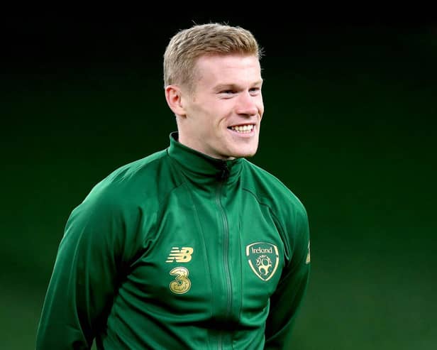Ireland's James McClean was anxious to give something back to the League of Ireland that gave him so much.