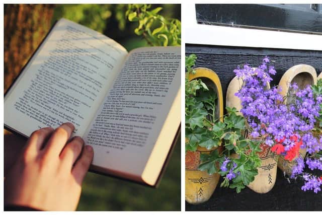 Catching up on books you never got the time to read or doing a bit of gardening are two ways to help keep your mind active at home.
