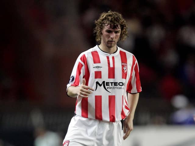 Derry City's Paddy McCourt