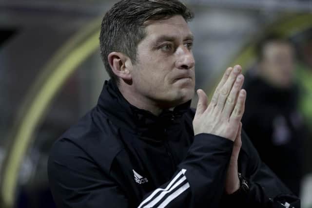 Declan Devine, Derry City manager.