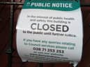 Recycling centre closures.
