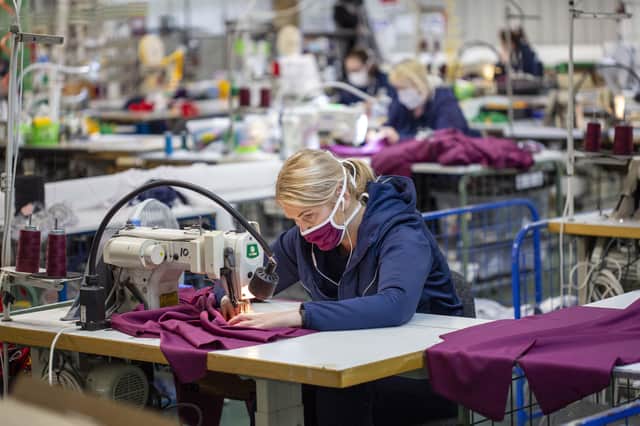 O'Neill's in Straban are manufacturing scrubs for medical staff