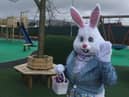 The Easter Bunny has been visiting children across Galliagh.