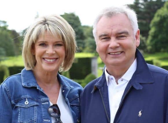 Eamonn Holmes pictured with wife and fellow television presenter, Ruth Langsford.