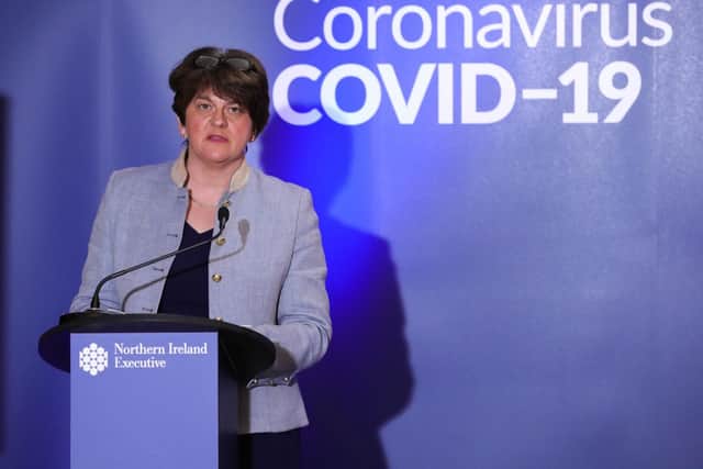 First Minister, Arlene Foster. (Photo: PA Wire)