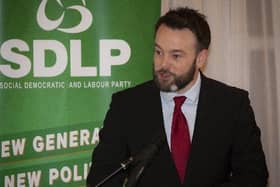 SDLP Leader Colum Eastwood