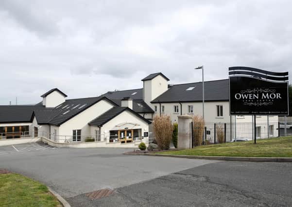 Press Eye - Belfast - Northern Ireland - 16th April 2020 -  

General view of Owen Mor Care Centre, Culmore, Derry taken on 30th March 2020.

Photo by Lorcan Doherty / Press Eye.