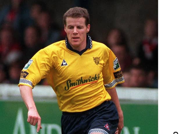 James Keddy during his days at Derry City.