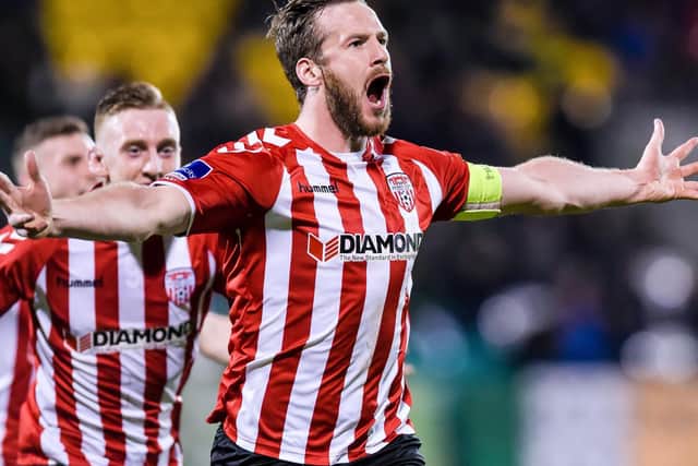 The late Derry City captain, Ryan McBride