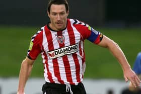 Barry Molloy joined his home town club Derry City in 2004.