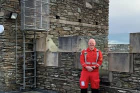 Jason Rosborough HEMS paramedic who took part int he abseil