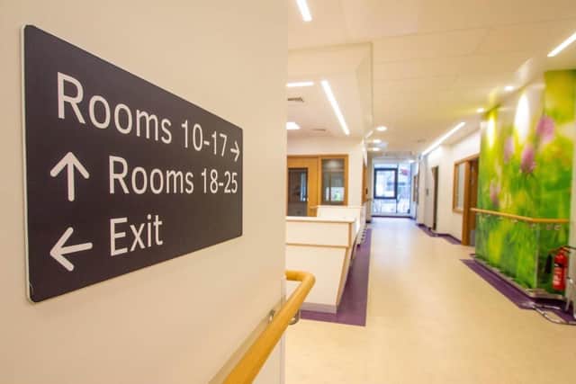 One of the new wards at Altnagelvin Hospital.
