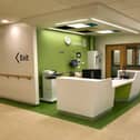 A nurses’ station in one of the new wards at  Altnagelvin Hospital’s North Wing.