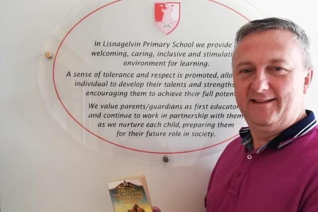Colin Torrens, headmaster at Lisnagelvin Primary School.