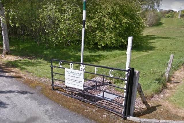 City of Derry Rugby Club.