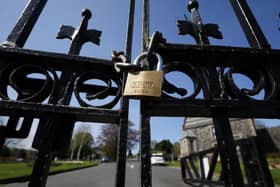 General view of the City Cemetery on the Falls Road, west Belfast which remains closed to the public. (Photo: Kelvin Boyce/Presseye)