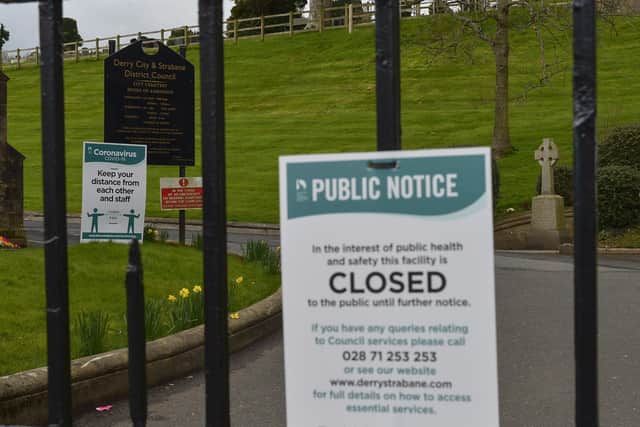 Derry’s City Cemetery will reopen to the public. DER1720GS - 012