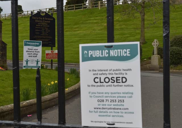 Derry’s City Cemetery will reopen to the public. DER1720GS - 012