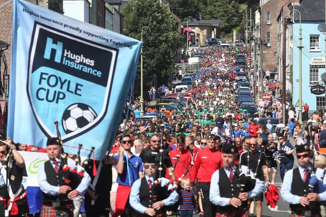 The Foyle Cup parade and tournament which brought thousands of young footballers to Derry and the North West has been cancelled due to COVID-19.