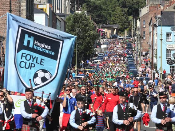 The Foyle Cup parade and tournament which brought thousands of young footballers to Derry and the North West has been cancelled due to COVID-19.