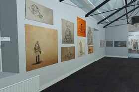 The virtual gallery.