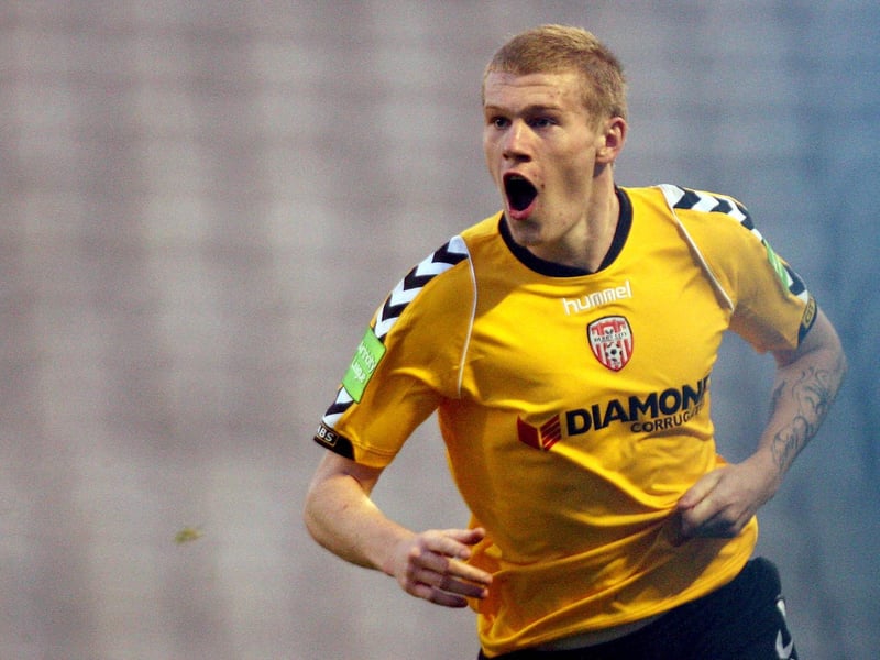 The Ireland winger made his senior team breakthrough in 2008. Went on to make a total of 79 appearances for the first team. Won the First Division in 2010 and his deliveries helped guide the club to third place and the League Cup the following year.