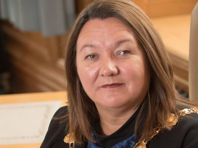 The Mayor, Colr. Michaela Boyle.
