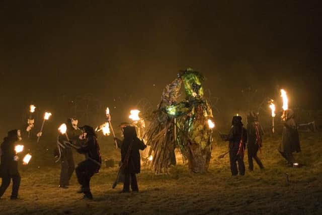 Fire bearers at Imbolc by Steven Earnshaw via Flikr (CC BY-SA 2.0).