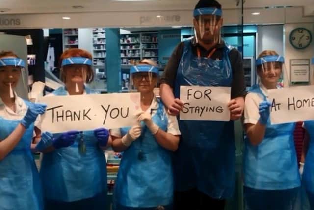 The staff of Murphy's Chemist feature in the video for The Forgotten Ones. The song is raising money for NHS Charities Together.